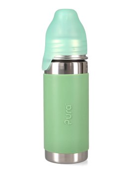 Bottiglia Termica in Acciaio con Cannuccia in Silicone - 260 ml - 2