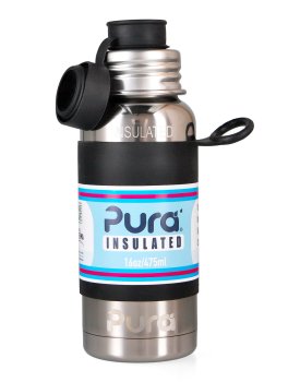 Bottiglia Termica in Acciaio con Tappo Sport - 475ml - 3