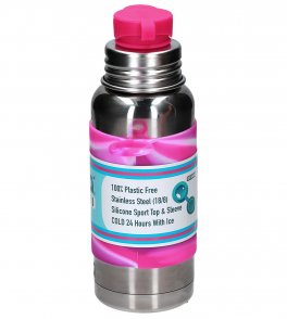 Bottiglia Termica in Acciaio con Tappo Sport - 475ml - 2