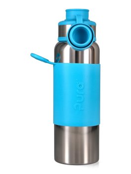Bottiglia Termica in Acciaio con Tappo Sport - 650 ml - 2