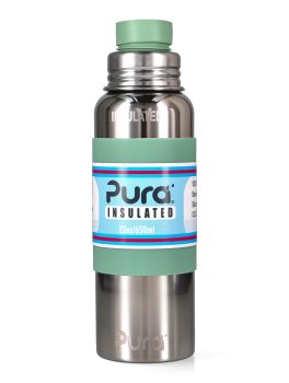 Bottiglia Termica in Acciaio con Tappo Sport - 650 ml - 1