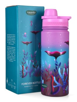 Bottiglia Thermos in Acciaio "Deep Blu" - 2