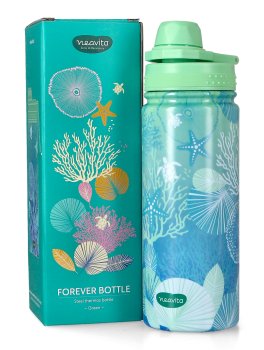 Bottiglia Thermos in Acciaio "Protect the Sea" - Forever Bottle - 2