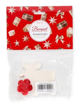 Bouquet Natalizio - Saponi Profumati Artigianali Amorevole Alce e Fiore - 2