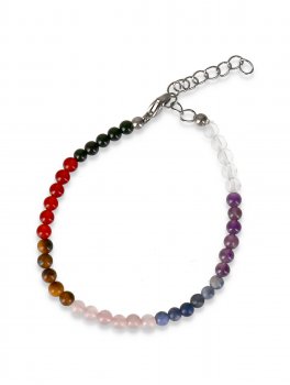 Bracciale 7 Chakra con Gancino - 3