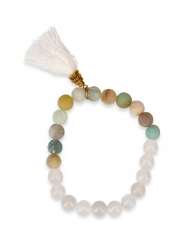 Bracciale Amazzonite e Giada - 2