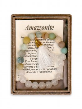 Bracciale Amazzonite e Giada - 3