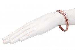 Bracciale Artigianale "Lydia" in Rame Battuto - 1