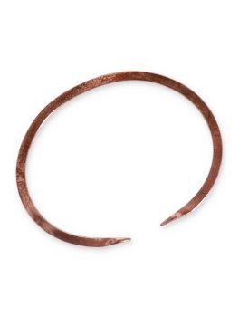 Bracciale Artigianale "Tetris" in Rame - 3