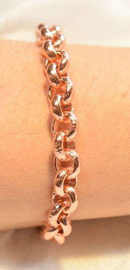 Bracciale Catena in Rame - 3