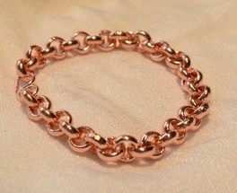Bracciale Catena in Rame - 2