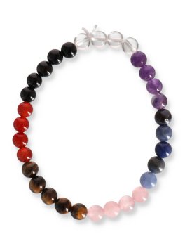 Bracciale con Pietre Burattate - 7 Chakra - 3