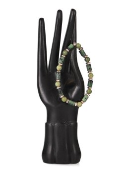Bracciale dei Desideri con 2 Pietre ed Ematite Sfaccettata Rosè - 4