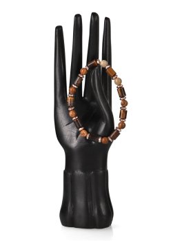 Bracciale dei Desideri con 2 Pietre ed Ematite Sfaccettata Rosè - 2