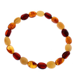 Bracciale di Ambra Terapeutica per Bimbi - Multicolore - 1