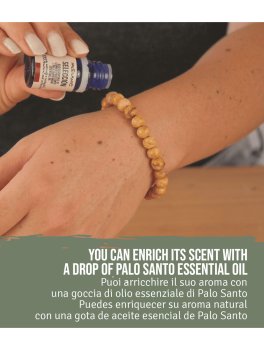 Bracciale in Legno di Palo Santo - 5