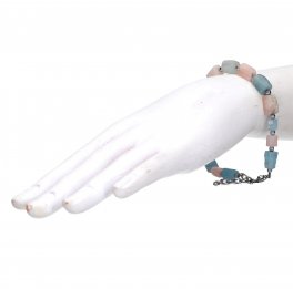 Bracciale in Pietre Grezze e Prismatiche - 2
