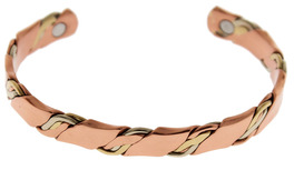 Bracciale in Rame con Magneti - Nastro - 1