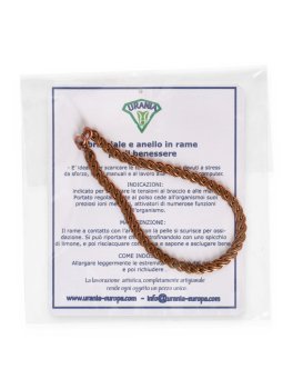 Bracciale in Rame Intrecciato "Catena Tinuviel" - 3