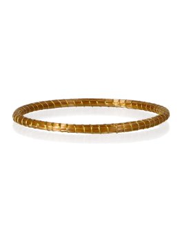 Bracciale Rigido in Oro Vegetale - Cerchio - 3