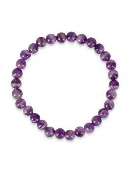 Bracciale "Sfera" in Ametista Naturale - 3