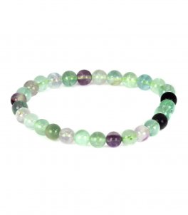 Bracciale "Sfera" in Fluorite Naturale - 1