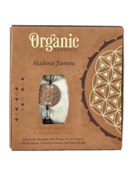 Organic Goodness Braccialetto Fiore della Vita + Fragranza Spray - 2