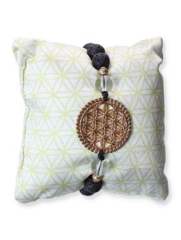 Organic Goodness Braccialetto Fiore della Vita + Fragranza Spray - 5