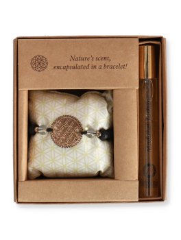 Organic Goodness Braccialetto Fiore della Vita + Fragranza Spray - 7