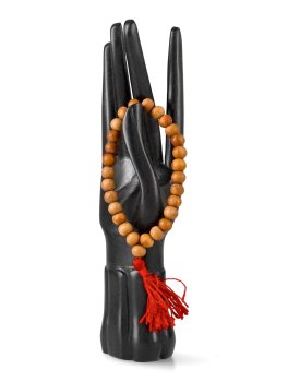 Braccialetto Mala con Grani in Legno - 3