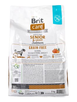 Brit Care Grain Free Senior & Light Salmone - 2