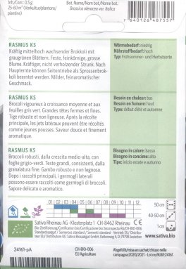 Semi di Broccolo Rasmus Ks - 2