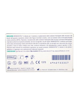 Broncositol® Soluzione per Aerosol -10 Fiale da 3ml - 2