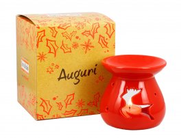 Brucia Essenze Ceramica - Renna Rossa