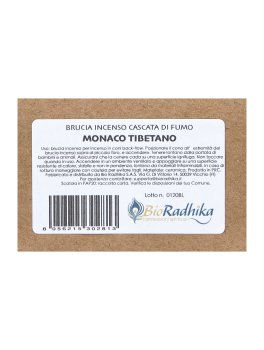 Brucia Incenso Cascata di Fumo - Monaco Tibetano - 4