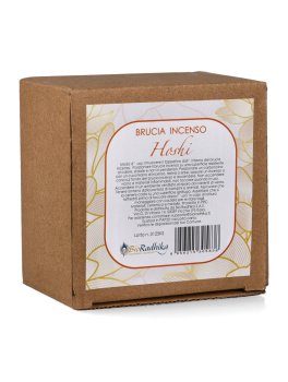 Brucia Incenso in Ceramica e Coperchio Traforato in Metallo - 3