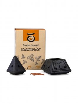 Brucia Incenso Sciamanico - Piramide Nera - 3