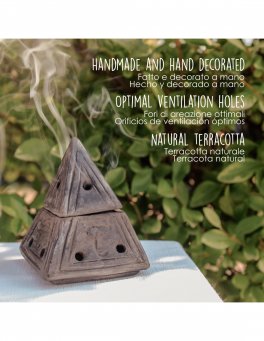 Brucia Incenso Sciamanico - Piramide Nera - 7