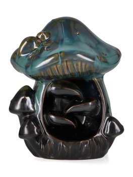 Bruciaincenso Discendente in Ceramica Fungo - 1