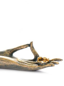 Bruciaincenso Mano Buddha Antico - 3
