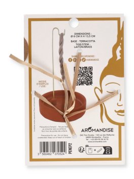 Bruciatore per Cordoncini Nepalesi in Terracotta - 2