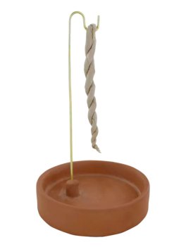 Bruciatore per Cordoncini Nepalesi in Terracotta - 3