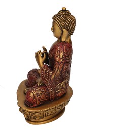 Statuetta del Buddha - Ruota di Dharma - 3