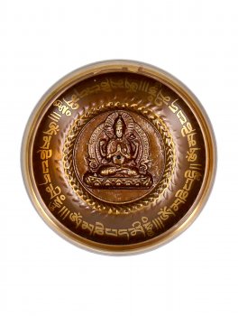 Buddha Singing Bowl - Campana con Buddha Inciso - 3