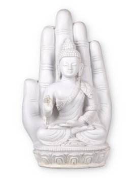 Buddha nella Mano - Abhaya Mudrā - 1