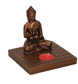 Statuetta del Buddha - Portalumino