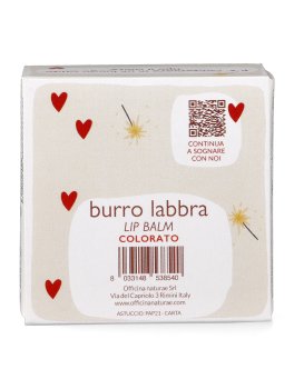 Burro Labbra Colorato "Per Giorni Freddi e Cuori Caldi" - 5