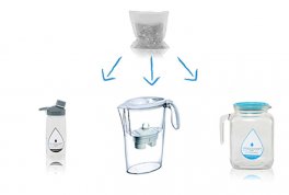 Bustine per Alcalinizzare l'Acqua - Biococoon Acqua Viva - 3
