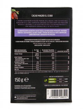 Cacao Magro El Ceibo Bio in Polvere Bolivia - 2