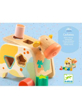 Cachatou - Gioco in Legno Djeco con Forme da Incastrare - 4